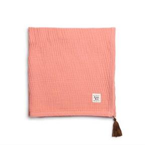 Muslin Blanket - Coral - 120 x120 cm