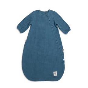 Muslin Sleeping Bag - Sleeved - Province - Dark Blue- 70 cm