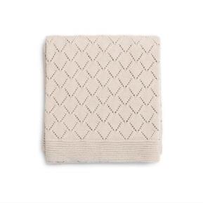 Knitted Blanket - Punto - 75*110 -Beige