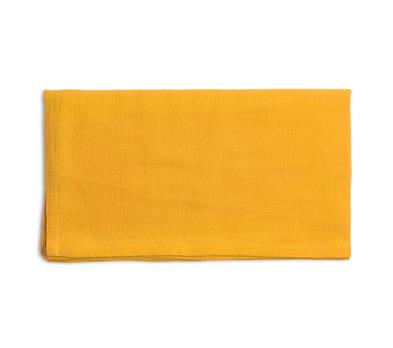 Muslin Flat Sheet  -  Marigold - Yellow - 70x140 cm