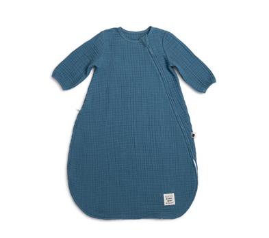 Muslin Sleeping Bag - Sleeved - Coral - 90 cm